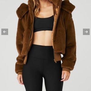 Alo Yoga Faux Fur Jacket